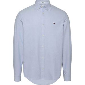 Tommy Hilfiger - Overhemden - Wit - Synthetisch - Button-down Kraag