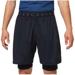 Oakley Apparel Compression 2.0 9´´ Shorts Zwart S Man