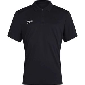 Speedo - Club Dry Polo - Zwart - Vochtafvoerende Afwerking