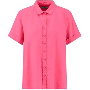 Fynch Hatton 24131242 Overhemd Met Korte Mouwen