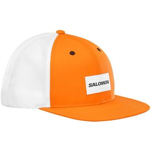 Salomon Trucker Flat Cap Oranje L-XL Man