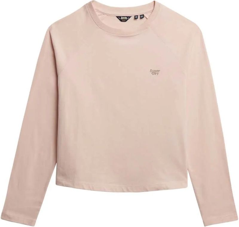 Superdry Essential Logo Top Met Lange Mouwen