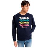 Lois - 165803869 - Sweater - Marineblauw - Katoen - Lange Mouwen