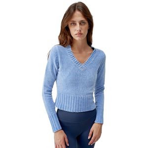 Born Living Yoga Lais Sweater Blauw M-L Vrouw