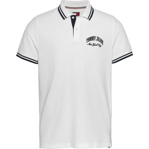 Tommy Jeans Reg Tipping Korte Mouw Poloshirt