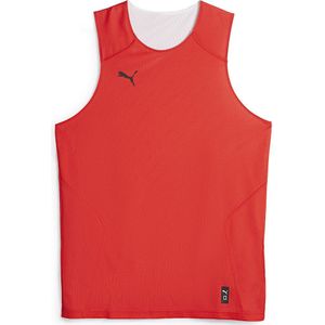 Puma Hoops Team Reverse Practice Sleeveless T-shirt Oranje 2XS Man