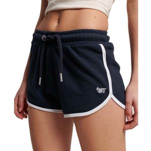 Superdry Vintage Jersey Racer Shorts Blauw S Vrouw