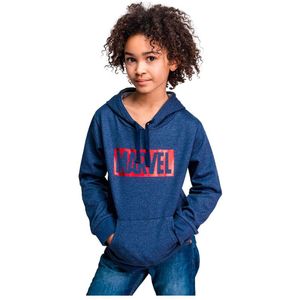 Cerda Group Cotton Brushed Marvel Hoodie Blauw 7 Years