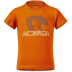 Montura Bear Short Sleeve T-shirt Oranje 18 Months