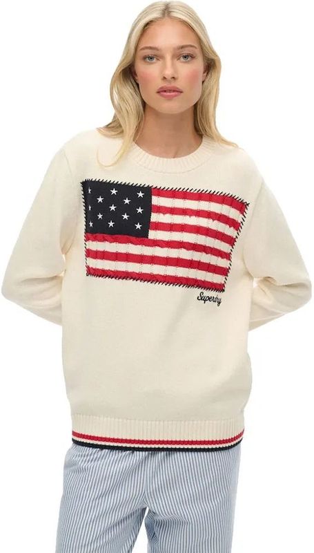 Superdry - Athletic Essentials - Ronde Hals Trui - Dames