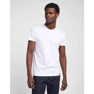 Lee 2 Units Short Sleeve T-shirt Wit,Zwart M / Regular Man