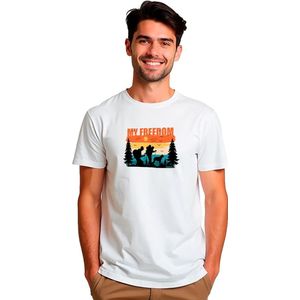 Kruskis My Freedom T-shirt Met Korte Mouwen