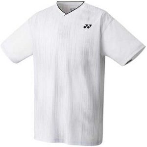 Yonex Crew Neck Short Sleeve T-shirt Wit 130 cm Jongen