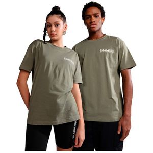 Napapijri S-bolivar Short Sleeve T-shirt Groen XS Man