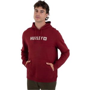 Hurley - The Box - Hoodie - Katoen-Polyester - Geborstelde Fleece