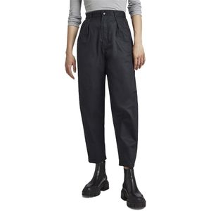 G-star Pleated High Waist Fit Chino Pants Grijs 29 Vrouw