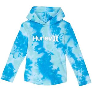 Hurley Tie Dye Pullover Hoodie Blauw 10-11 Years Jongen