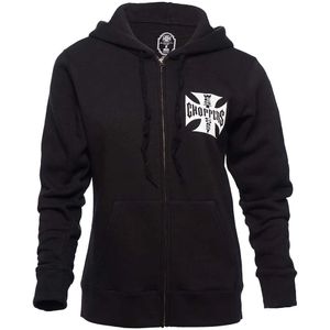 West Coast Choppers Classic Logo Sweatshirt Met Rits