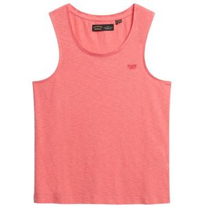 Superdry Scoop Sleeveless T-shirt Roze S Vrouw