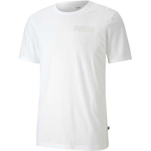 Puma Modern Basics Short Sleeve T-shirt Wit L Man
