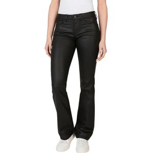 Pepe Jeans - PL204732XM5 - Bootcut Jeans - Zwart - Casual - Katoen - Denim - Duurzaam