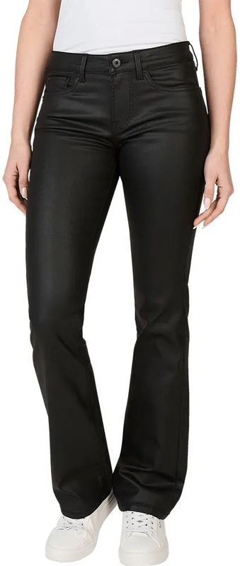 Pepe Jeans - PL204732XM5 - Bootcut Jeans - Zwart - Casual - Katoen - Denim - Duurzaam