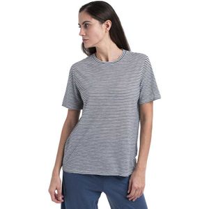 Icebreaker Merino Linen Short Sleeve T-shirt Blauw XL Vrouw