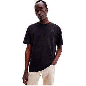 Calvin Klein Cotton Comfort Fit Short Sleeve T-shirt Zwart M Man