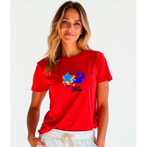 Kruskis Sea Star Dames T-shirt Met Korte Mouwen