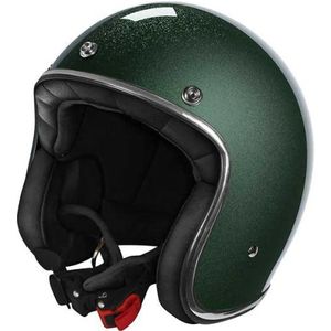 STORMER - Quartz - Opengezichtshelm - Zwart - Lichtgewicht