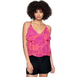 Hurley Ali Layered Cami Top Paars M Vrouw