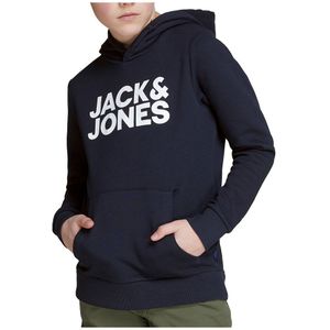 Jack & Jones Corp Logo Hoodie Blauw 8 Years Jongen