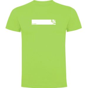 Kruskis Triathlon Frame Short Sleeve T-shirt Groen L Man