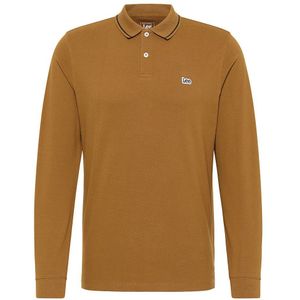 Lee Ls Pique Polo Polo Met Lange Mouwen