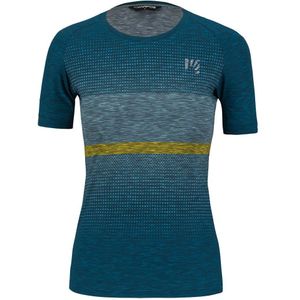 Karpos Verve Short Sleeve T-shirt Blauw 2XL Vrouw