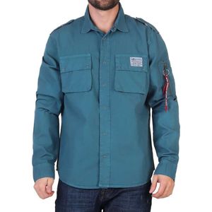 Alpha Industries Urban Military Overhemd Met Lange Mouwen