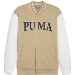 Puma Squadack Full Zip Sweatshirt Beige S Man