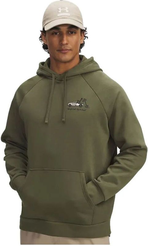 Under Armour - Rival Fleece Hbr Logo - Hoodie - Licht - Comfortabel - Superzacht