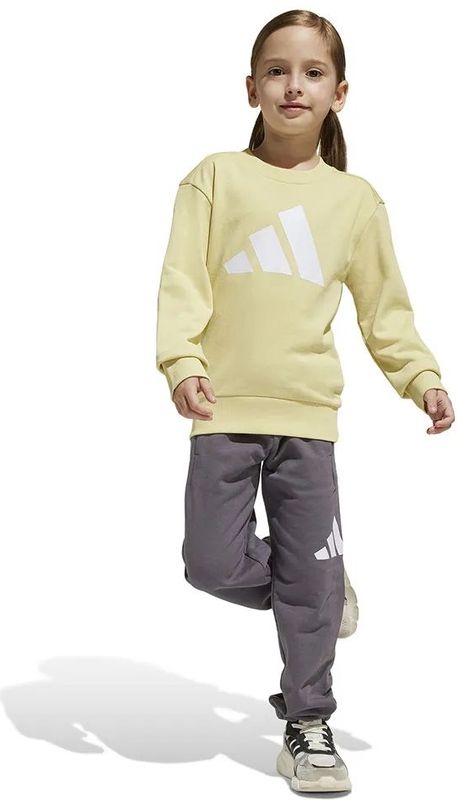 Adidas - Essentials - Joggingbroekset - Zwart - Voor Kinderen