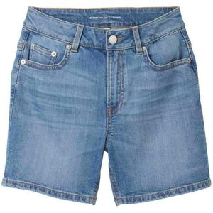 Tom Tailor Roll-up Denim Shorts Blauw 164 cm Meisje