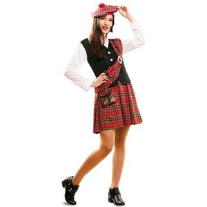 Viving Costumes Scottish Woman Custom Oranje M-L