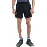 Icebreaker - Merino 125 ZoneKnit™ Speed 6 Shorts - Hardloopshorts - Zwart - Cool-Lite™ - 143g