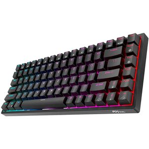 Royal Kludge RK84 Gaming Keyboard - RGB - Tri Mode - Mechanisch - Zwart