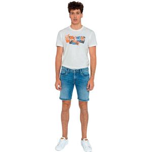Pepe Jeans Hatch Denim Shorts Blauw 33 Man