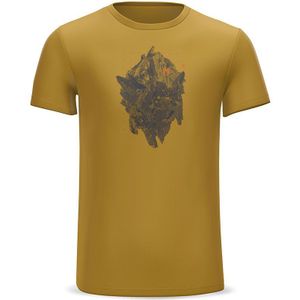 Millet Trekker Short Sleeve T-shirt Geel XL Man
