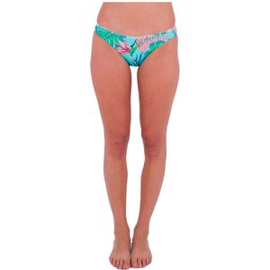 Hurley Java Tropical Reversible Moderate Bikini Bottom Veelkleurig L Vrouw