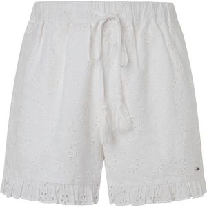 Pepe Jeans Cleva 1/4 Shorts Wit S Vrouw