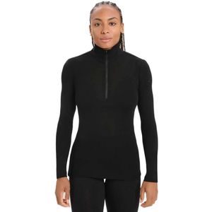 Icebreaker - 175 Everyday Long Sleeve Crewe - Thermoshirt - Zwart - Merino Wol
