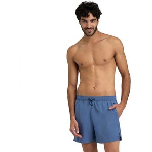 Arena - Evo Beach Solid - Zwembroek - Blauw - Sneldrogend 4-weg Stretchmateriaal