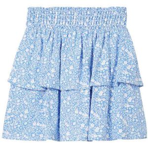 Tom Tailor Allover Printed Skirt Blauw 164 cm Meisje